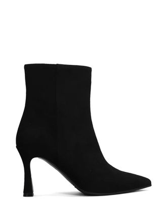 Evaluna 90mm suede boots - women - Calf Suede/Calf Leather/Rubber - 40 - Black