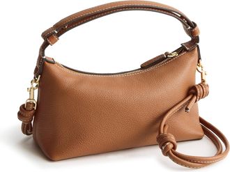 Vera Bradley Outlet Leather Roxbury Crescent Crossbody Bag