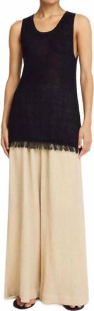 By Malene Birger Rhys Bohemian Top In Black
