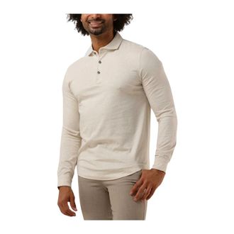 Profuomo Heren Polo & T-shirts in Off-White - Heren - Polos - Wit - 2XL - Katoen - Tops