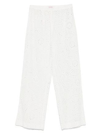 MC2 Saint Barth cotton trousers - White