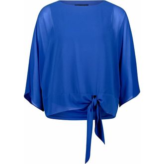 Betty Barclay Blouse met knoopdetail aan de voorzijde - Dames - Blouses & Shirts - Blauw - Maat: M Zijde