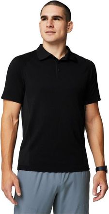 Fabletics Mens The Training Day Polo in Black at Nordstrom, Size Xx-Large