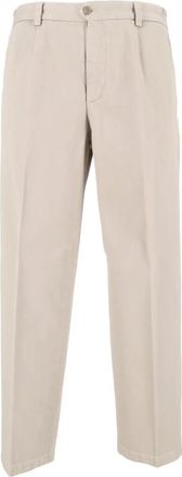 BRIGLIA 1949 Chino broeken - Heren - Straight fit broeken - Beige - S - Broeken