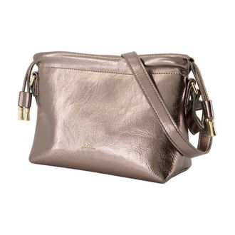 A.P.C. Ninon Mini Crossbody Bag - Silver