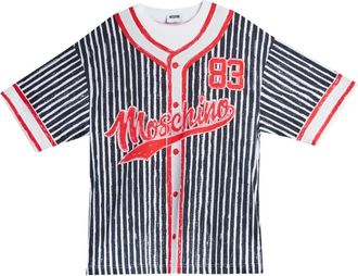 Moschino T-Shirts, male, Multicolor, Size: S Baseball T-shirt