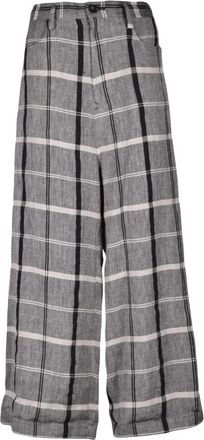 Yohji Yamamoto Donna, Pantaloni, Grigio, S, new