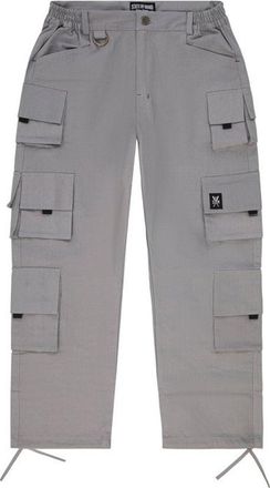 5tate of Mind Gray Cotton Cargo Mens Pants