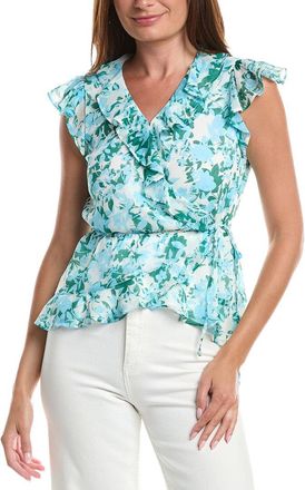 CeCe by Cynthia Steffe Cece Ruffle Wrap Top
