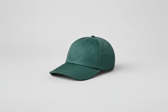 Alo | Satin Off-Duty Cap in Winter Ivy