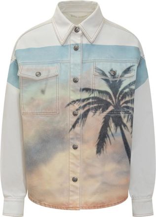 Palm Angels Multicolour Printed Full Sleeves Shirt