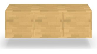 Pickawood Hänge Sideboard - kostenlose Holzmuster