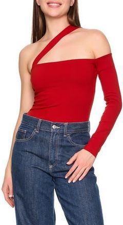 Susana Monaco Cutout One-Shoulder Top in Falling Leaf at Nordstrom Rack, Size X-Small