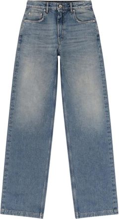 Rick Owens Straight Jeans - Dames - Regular Fit Jeans - Blauw - W27 - Jeans
