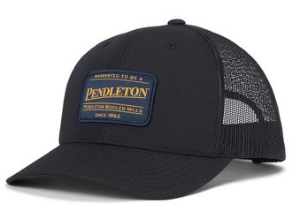 Pendleton Large Patch Trucker Hat Caps Black, Polyester
