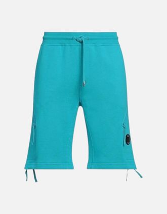 C.P. Company Mens C.P. Company Turquoise Lens With Zips Shorts - Purple - Size: 35/34/32