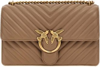 Pinko Mujer, Bolsos, Beige, Talla: ONE Size