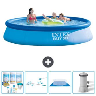 Intex Piscina Easy Set Redonda - 396x84 Cm - 7-piezas S20898