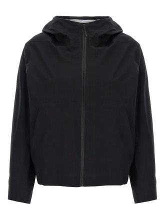 Veilance hooded zip-up jacket - Black