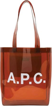 A.P.C. Lou Tote - Dames - Shoppers - Bruin - ONE Size - Tassen