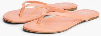 Tommy Hilfiger Womens Classic Flip-Flop - Dark Orange - US 8 / EU 38.5