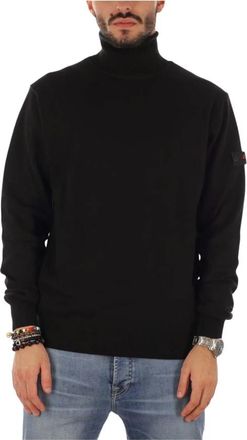 Peuterey Maglia - Heren - Coltruien - Zwart - 2XL - Truien & Vesten