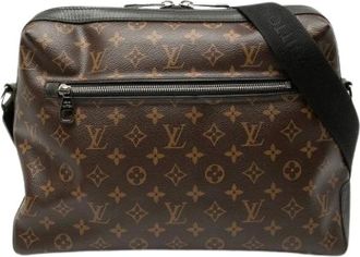 Louis Vuitton Pre-owned Cross Body Bags, female, Brown, Size: ONE SIZE Pre-owned Fabric Crossbody Bag