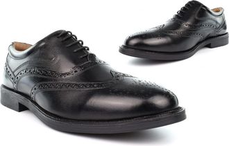 Generic Mens Leather Shoes Mens Brogues Size 6 Boys Shoes Size 14 Extra Large Shoe Brogues Leather Shoe Brogue Extra Large Lace Up Fastening Comfort Cushioned