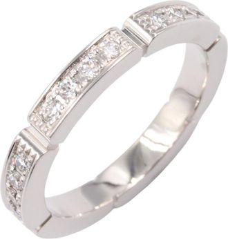 Cartier White Gold White Gold (18K) Band Ring (Pre-Owned)