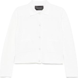 Fabiana Filippi patch-pocket cardigan - White
