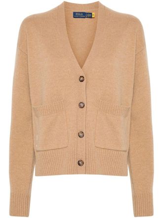 Polo Ralph Lauren Dropped Shoulder Wool Cardigan