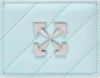 Off-white Womens Off-White Jackhammer Card Holder Light Blue - Size: O/S