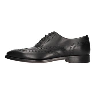 Cerbero Leder veterschoenen - Heren - Nette schoenen - Zwart - 41 EU - Leer - Schoenen
