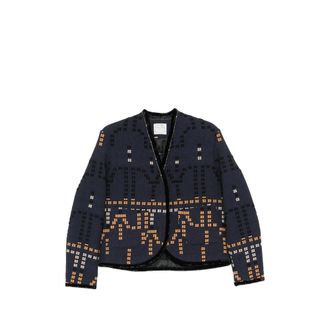 Forte_Forte Long-sleeve Buttoned Jacket