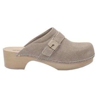 Scholl Pescura Clogs 50 - Dames - Klompen - Beige - 37 EU - Schoenen