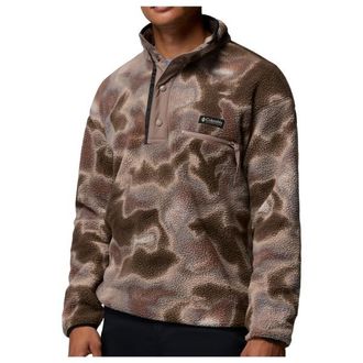Columbia Helvetia II Printed Half Snap Fleece Fleecepullover f&uuml;r Herren | braun