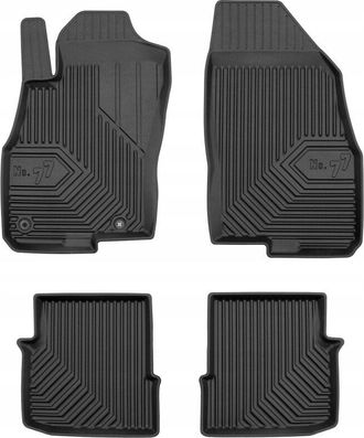 OEM Fiat Punto Evo 3 Puertas 2009-2012 Alfombras De Goma Bandejas 77