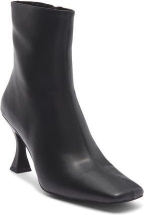 Jeffrey Campbell Chekmat Square Toe Bootie in Black at Nordstrom Rack, Size 10