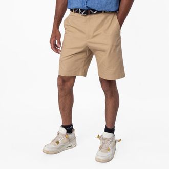 Burberry EKD Cotton Gabardine Shorts, Brand Size 48 (Waist Size 32.7)