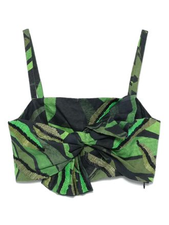 Farm Rio Coconut Tree Flow top - Groen