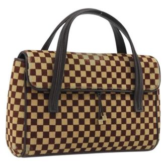 Louis Vuitton Pre-owned Damier Sauvage Lion Hand Bag - Dames - Pre-owned - Bruin - Maat: ONE Size Leer