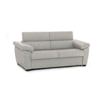 Dmora Sof&aacute; Cama 2 Plazas Quintiliana, Sof&aacute; Convertible Para Sal&oacute;n, Acolchado, Desenfundable, Calidad 100% Made In Italy, 205x95 H100 Cm, Beige - Dmora