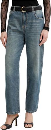 Pinko Pinko, Dames, Jeans, Blauw, Maat: W27 Katoen