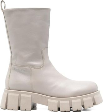 Marc O'Polo Laarzen met ritsdetail - Grijs