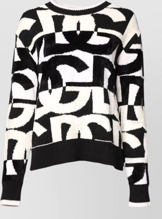 Dolce & Gabbana cashmere logo print sweater