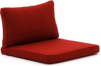 Madison New York loungekussenset luxe rug 73x40 cm zit 73x73 cm 2-delig