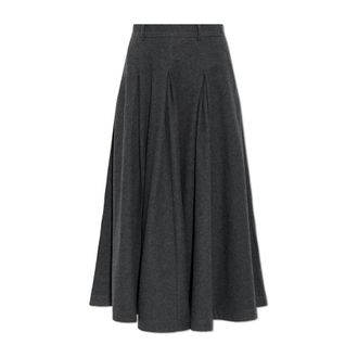 By Malene Birger Rokken, Dames, Grijs, M, Katoen, Eden Skirt