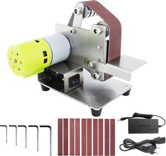OEM Mini Lijadora El&eacute;ctrica De Banda Con 7 Velocidades Variables Y 10 Bandas De Lijado (30 &times; 330 Mm)