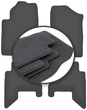 OEM Alfombrillas Premium Para Nissan Pathfinder 5 Plazas (pre-facelift) (2005-2010)