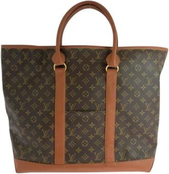 Louis Vuitton Pre-owned Tote Bags, female, Brown, Size: ONE SIZE Pre-owned Canvas louis-vuitton-bags